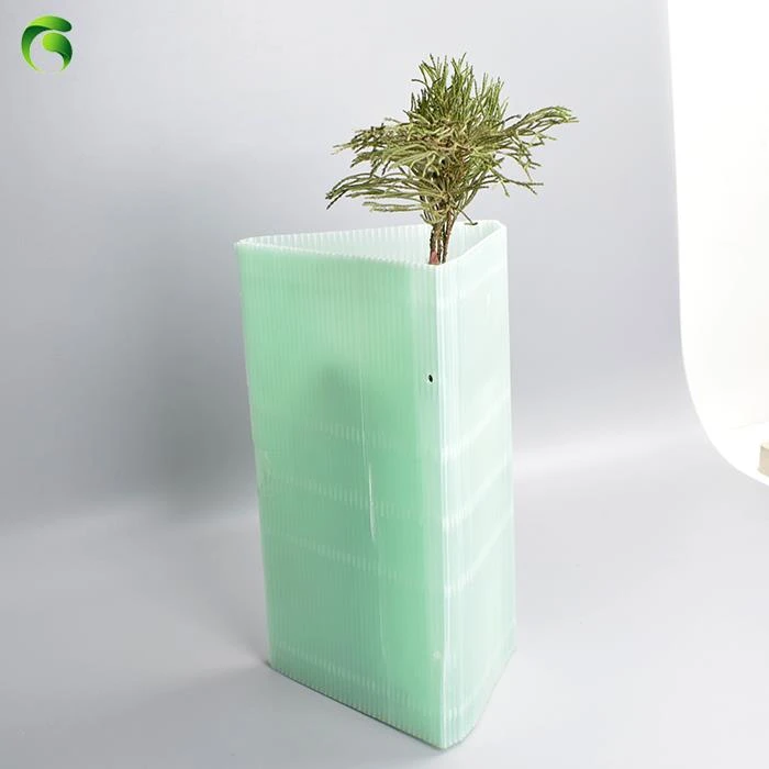 Guardas de proteção de árvores de plástico