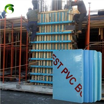 Cofragem de coluna de PVC