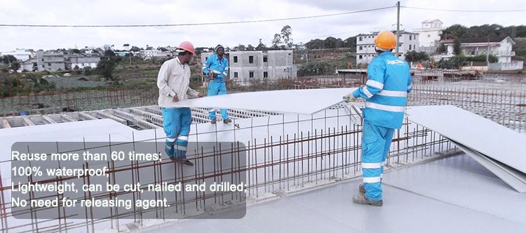 cofragem de engenharia de plástico para construção