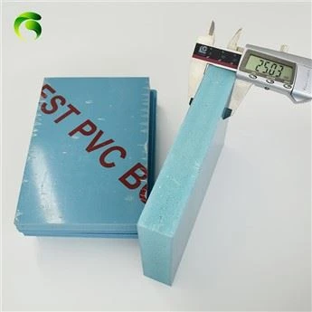 8*4 pés Tamanho 5/8'' Espessura Modelo de Construção de PVC